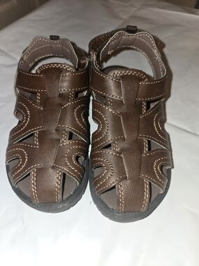Carter's Brown Kids Fisherman Sandals